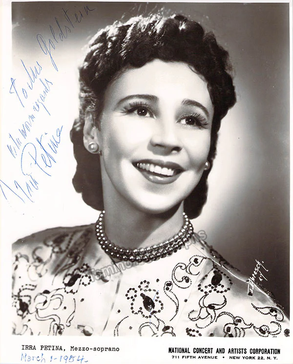PETINA, Irra (Various Autographs)
