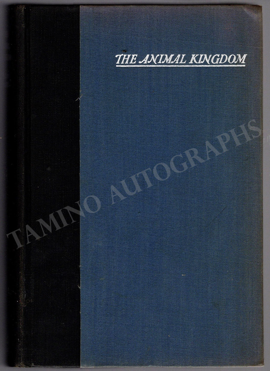 Barry, Philip - Signed Book "The Animal Kingdom"