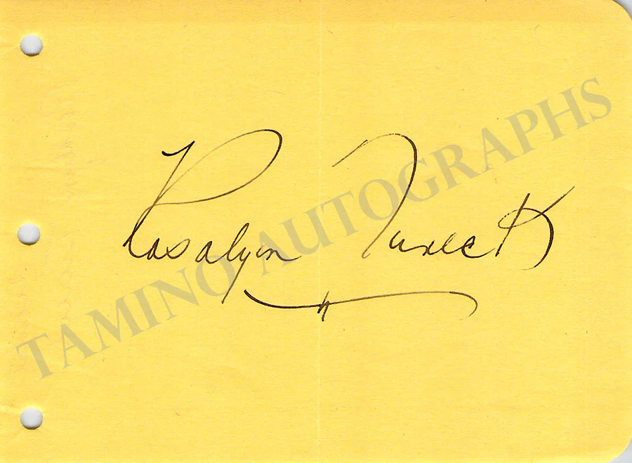 Pianists & Organists - Lot of 80+ Signed Album Pages - Image 69