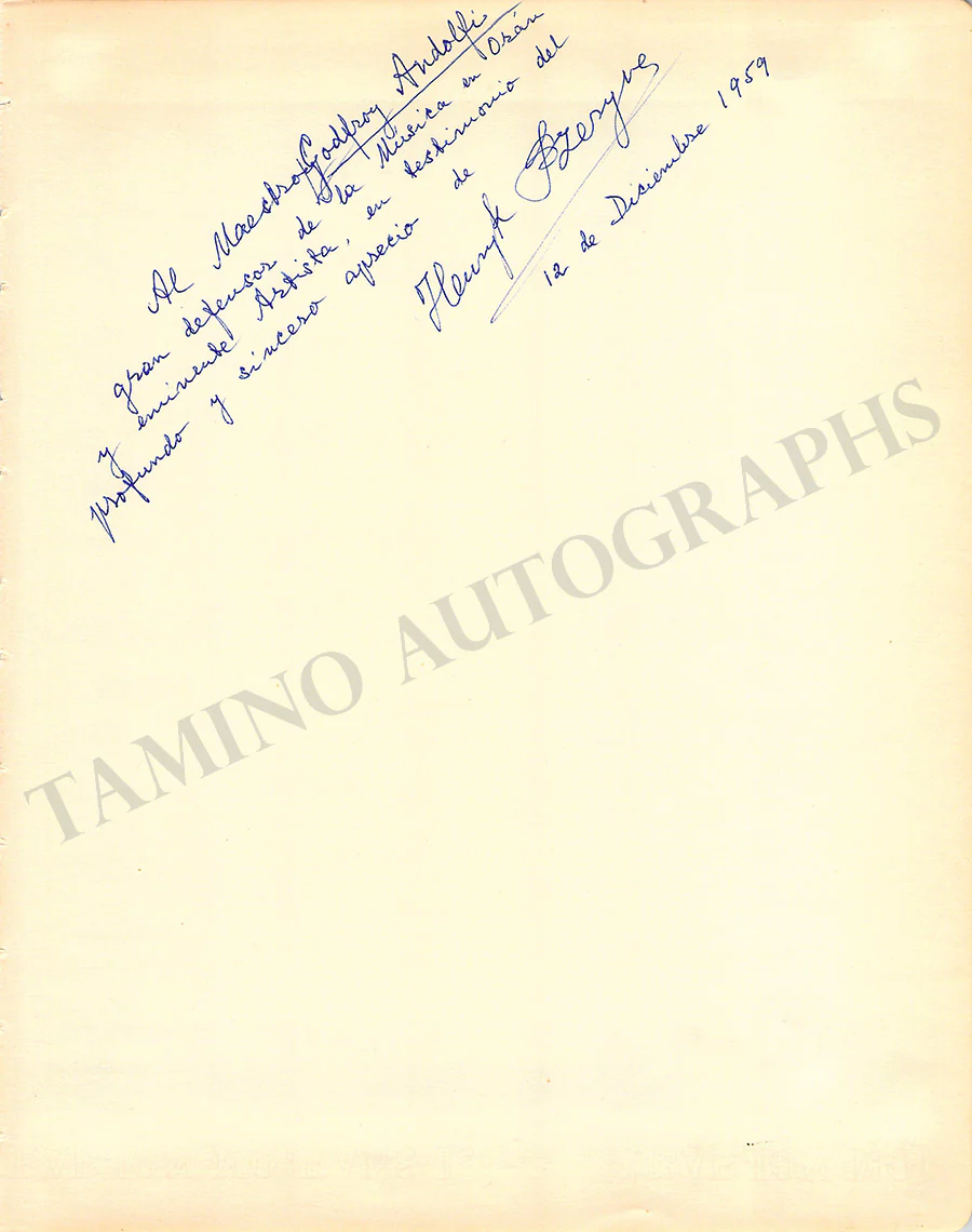 Pianists - Collection of 80+ Signed Autographs Album - Image 13