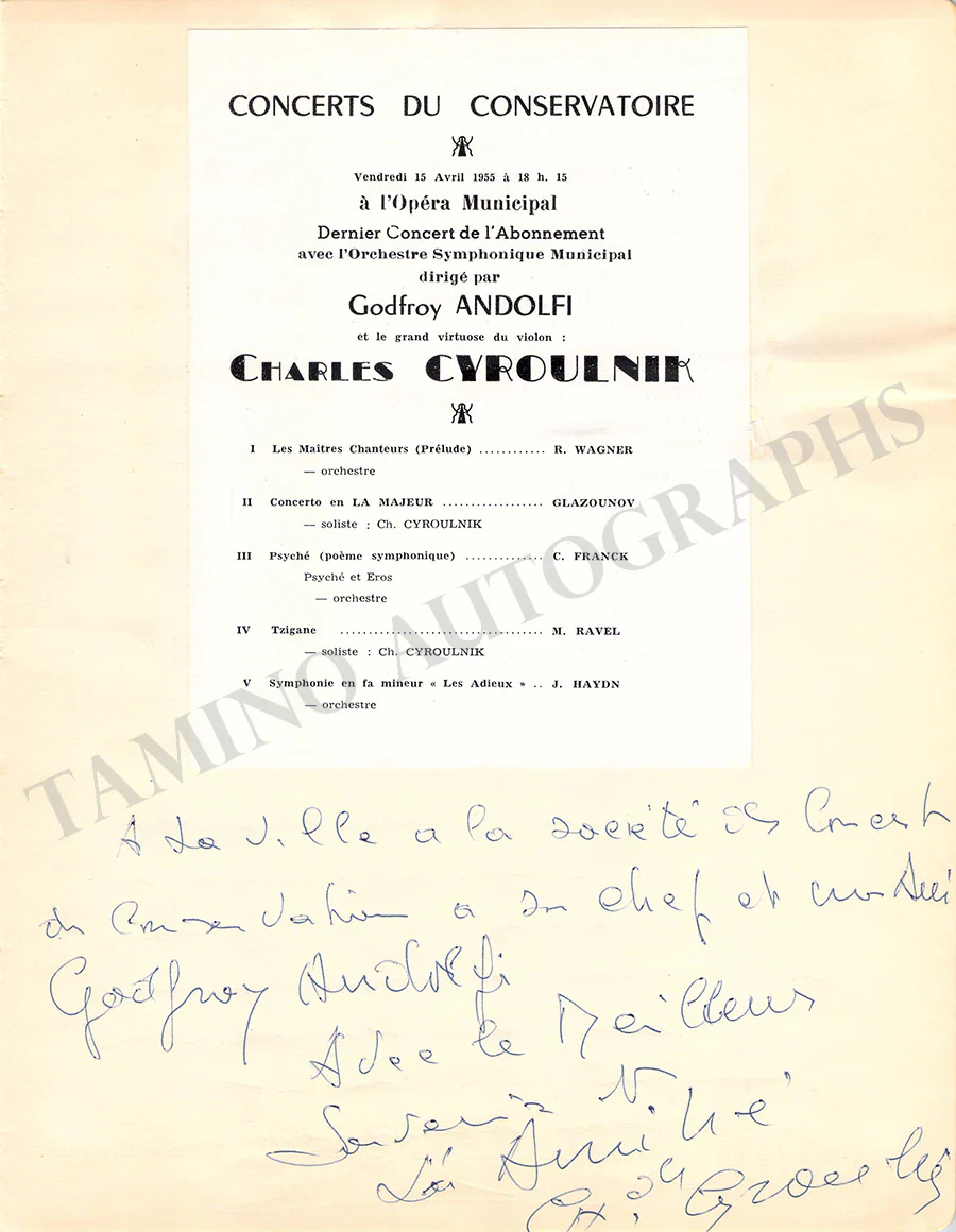 Pianists - Collection of 80+ Signed Autographs Album - Image 5