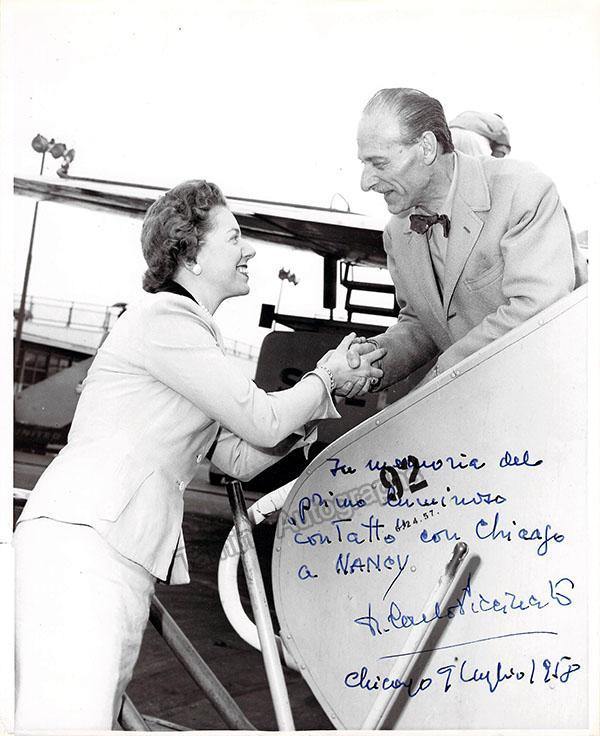 Piccinato, Carlo - Signed Photograph