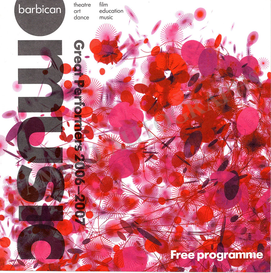 Aimard, Pierre-Laurent - Signed Program London 2007 - Image 2