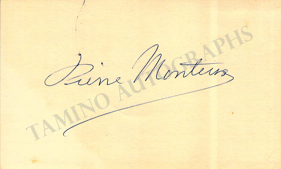 Monteux, Pierre - Various Autographs - Image 6