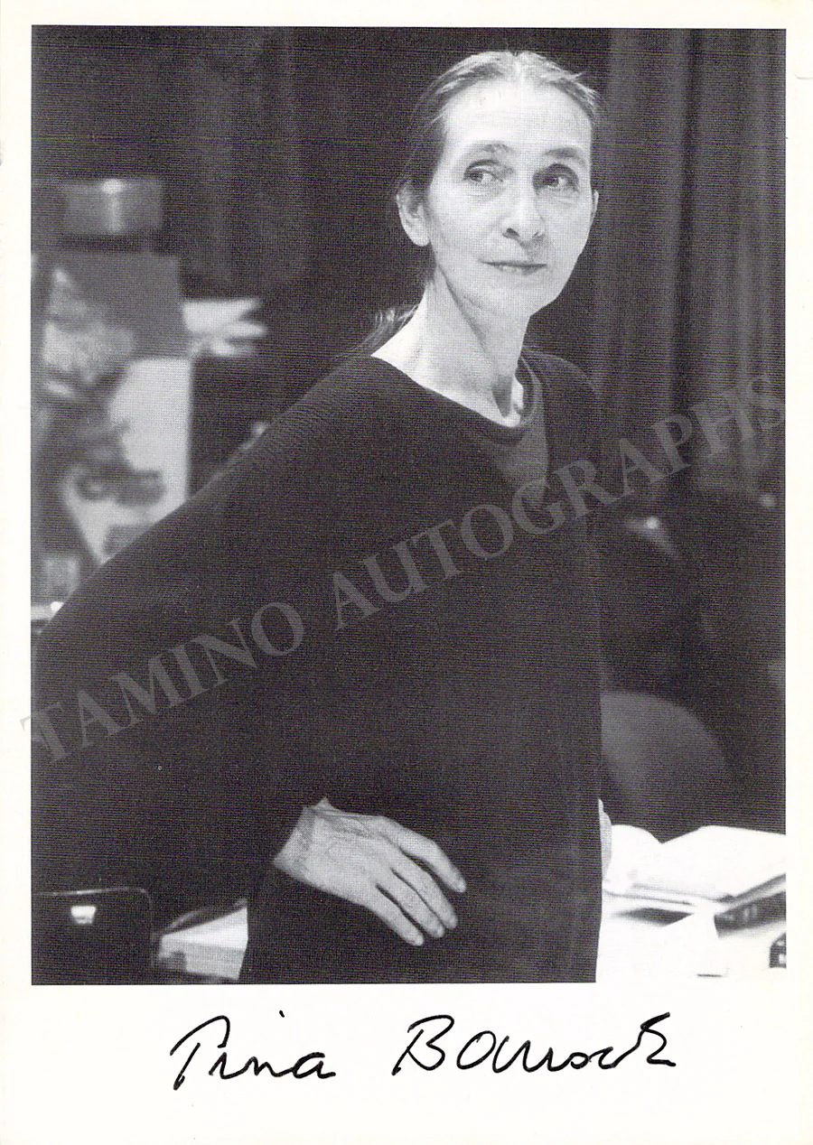Bausch, Pina - Signed Photograph