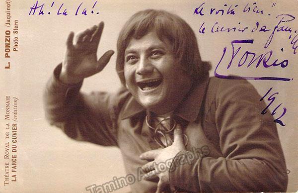 PONZIO, Leon (Various Autographs) - Image 4