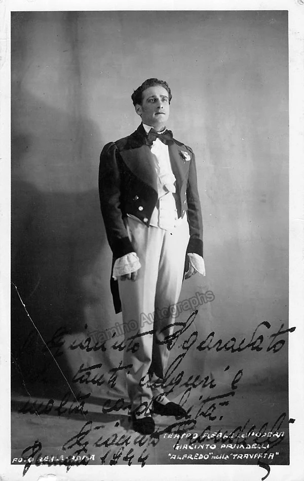PRANDELLI, Giacinto (Various Autographs) - Image 16