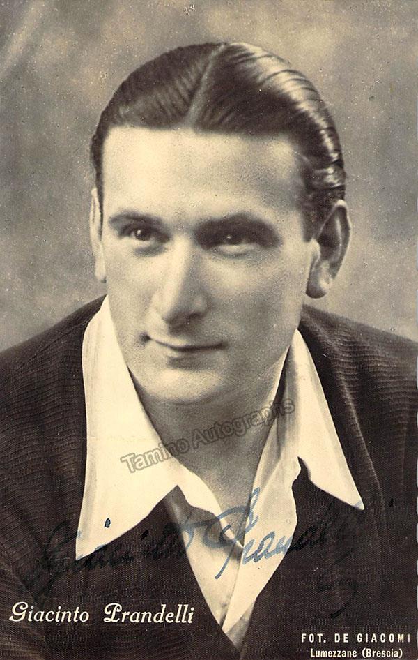 PRANDELLI, Giacinto (Various Autographs) - Image 8