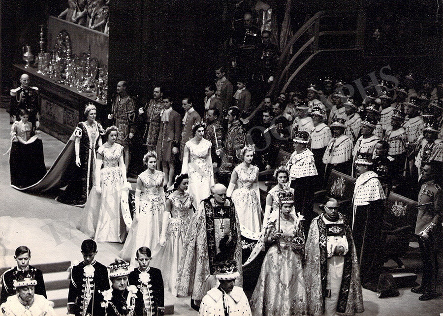 Queen Elizabeth II - Set of Original Photographs of Coronation - Image 22