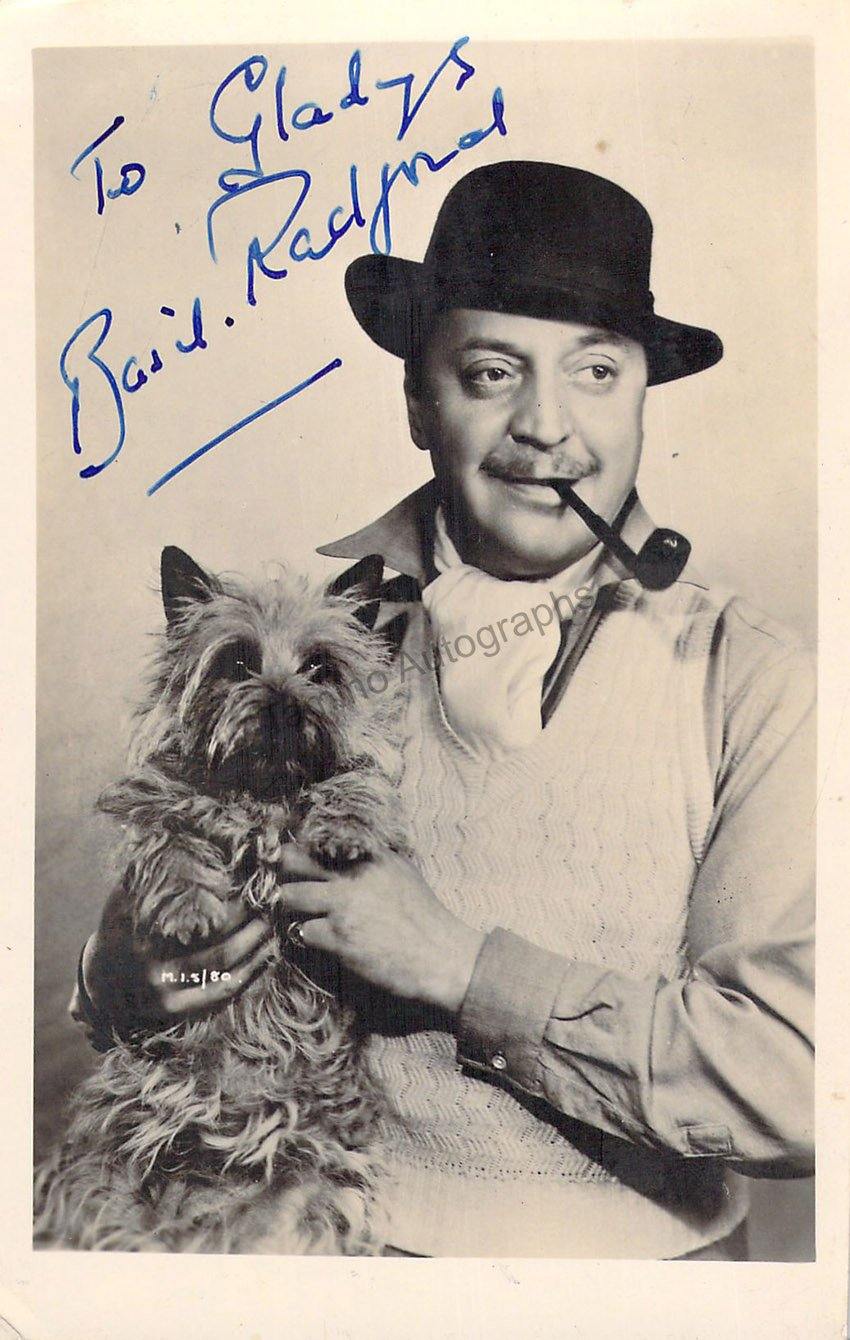 Radford, Basil - Signed Photograph