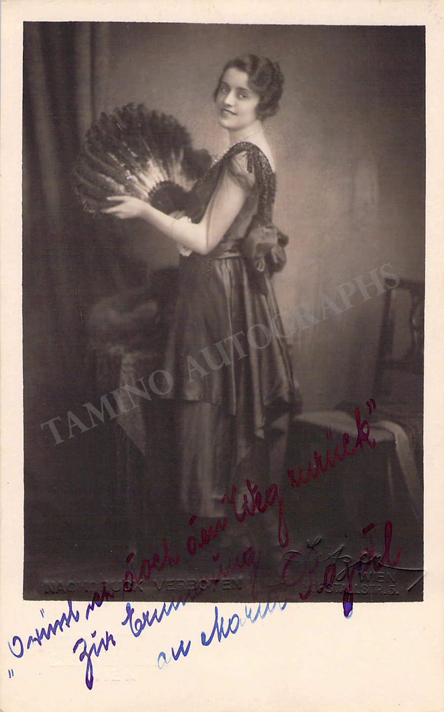 RAJDL, Maria (Various Autographs)