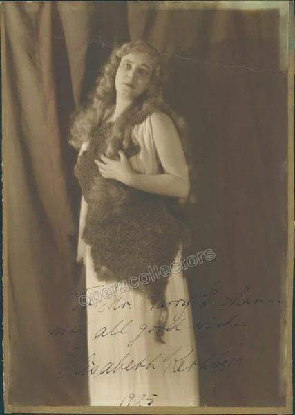 Rethberg, Elisabeth - Various Autographs - Image 3
