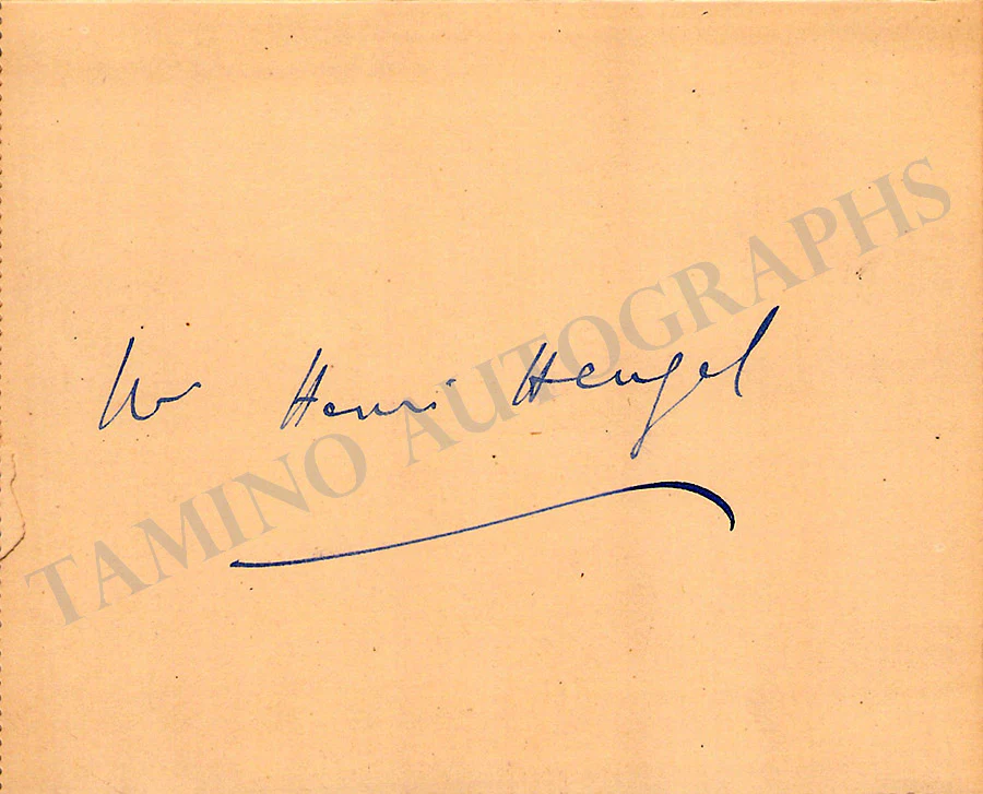 Hahn, Reynaldo - Set of 2 Autograph Notes Signed 1945 - Image 3