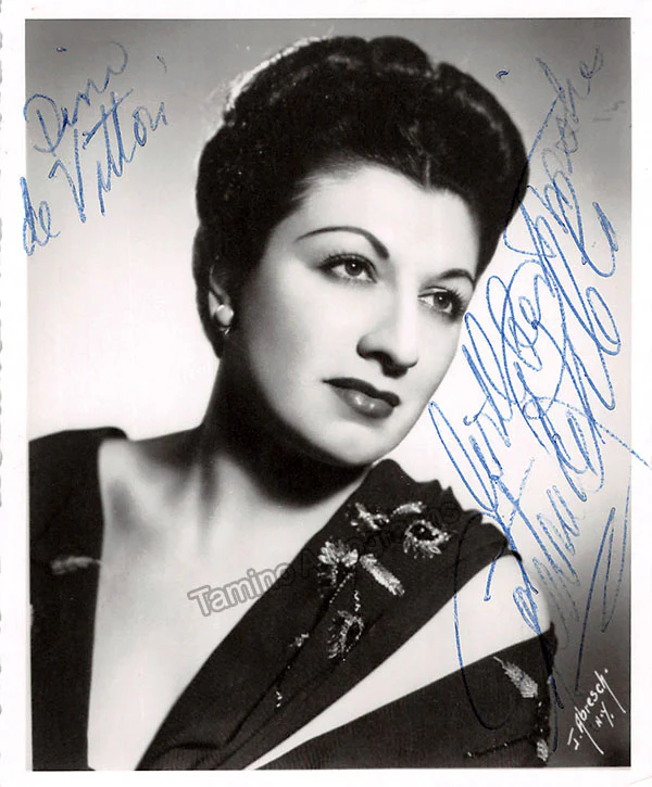 RIBLA, Gertrude (Various Autographs)
