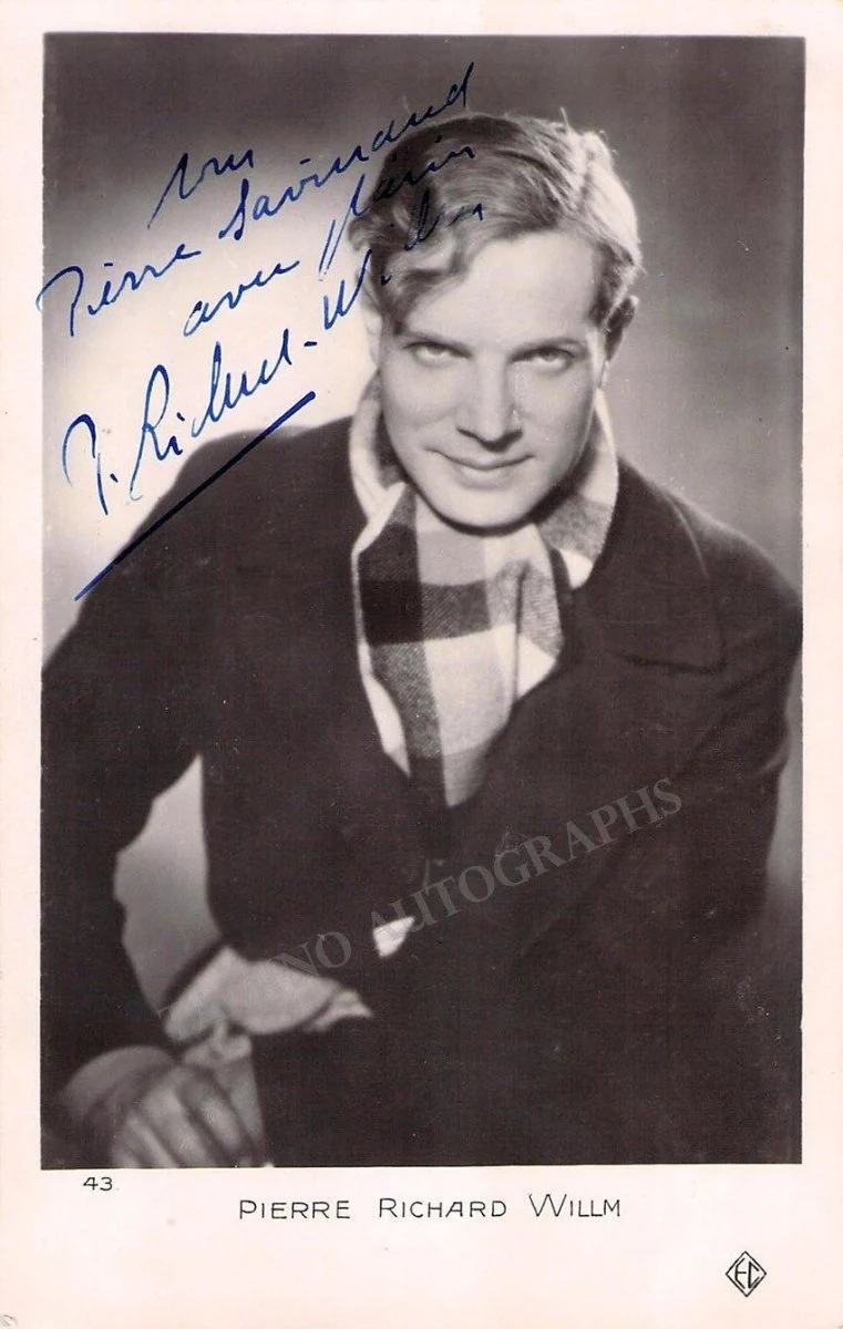 Richard-Willm, Pierre - Signed Photograph