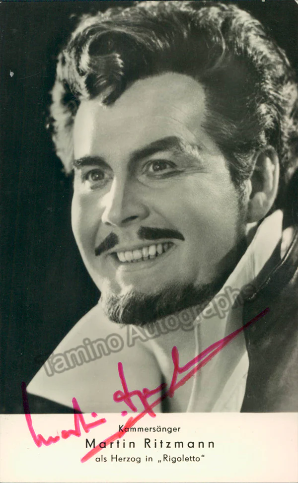 RITZMANN, Martin (Various Autographs) - Image 2