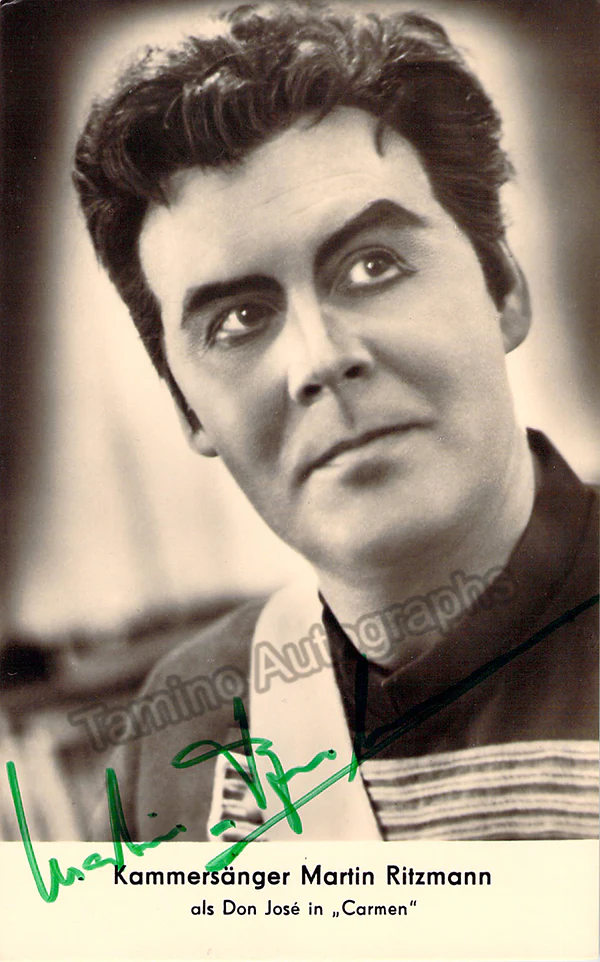 RITZMANN, Martin (Various Autographs) - Image 3