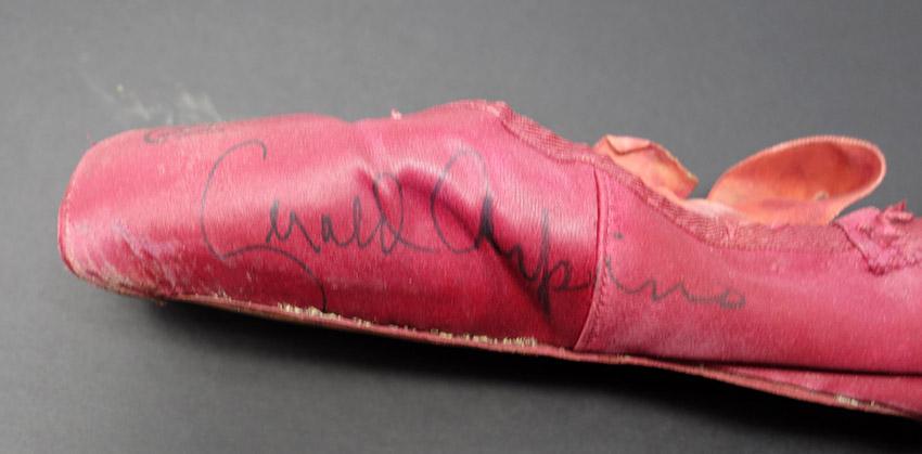 Joffrey, Robert - Arpino, Gerald - Ailey, Alvin - Signed Ballet Slipper - Image 3