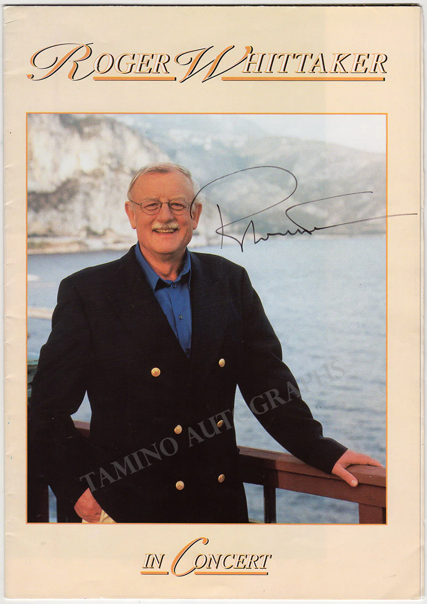 Whittaker, Roger - Signed Program