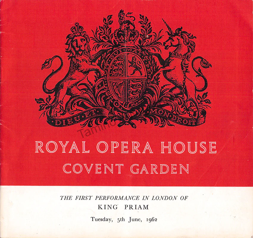ROH Covent Garden - Signed Opera Programs 1947-1988 (Various Options I) - Image 2