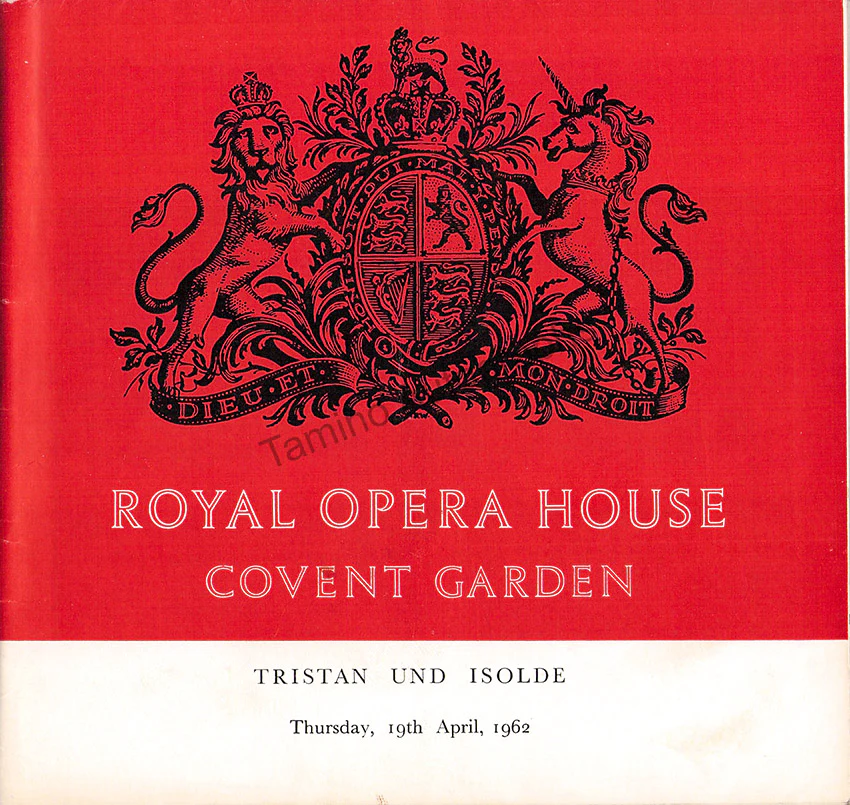 ROH Covent Garden - Signed Opera Programs 1947-1988 (Various Options I) - Image 7