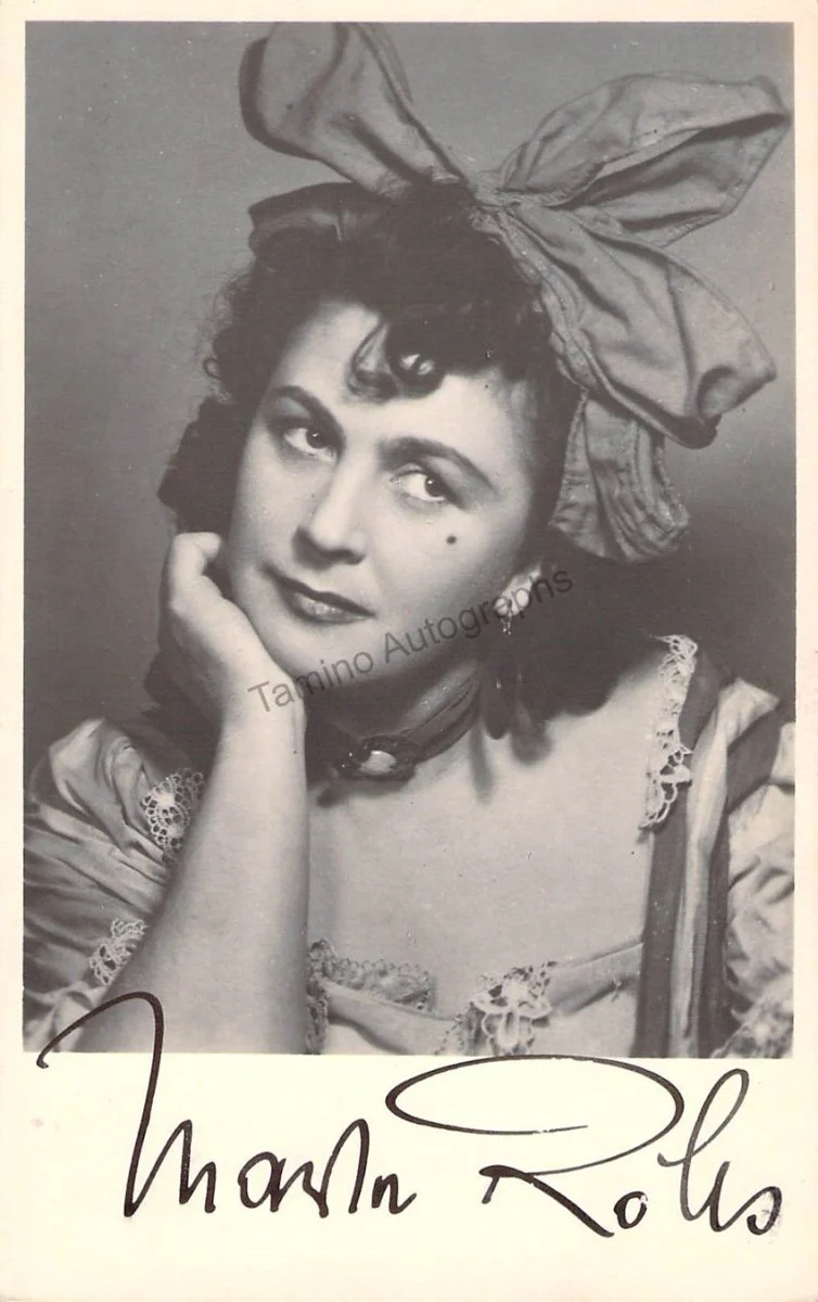ROHS, Martha (Various Autographs)
