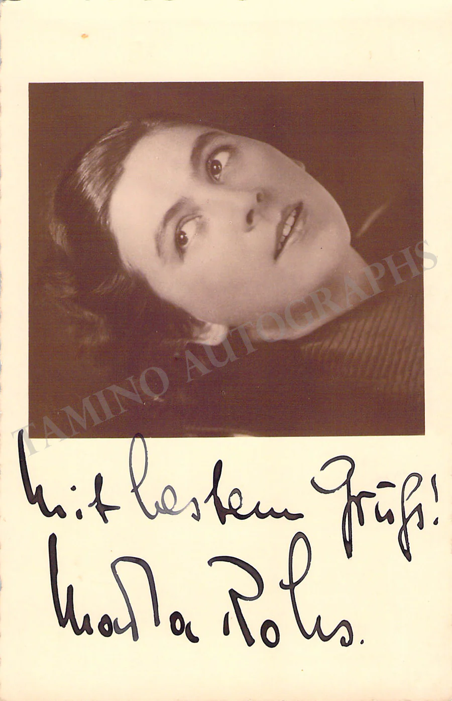 ROHS, Martha (Various Autographs) - Image 6