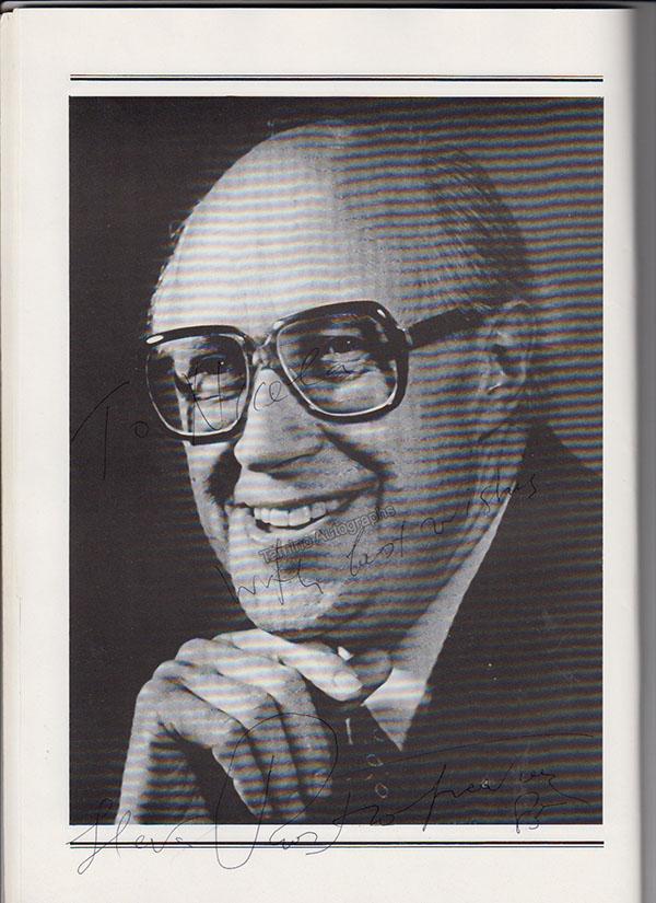 Rostropovich, Mstislav - Mutter, Anne-Sophie - Signed Program 1985 - Image 2