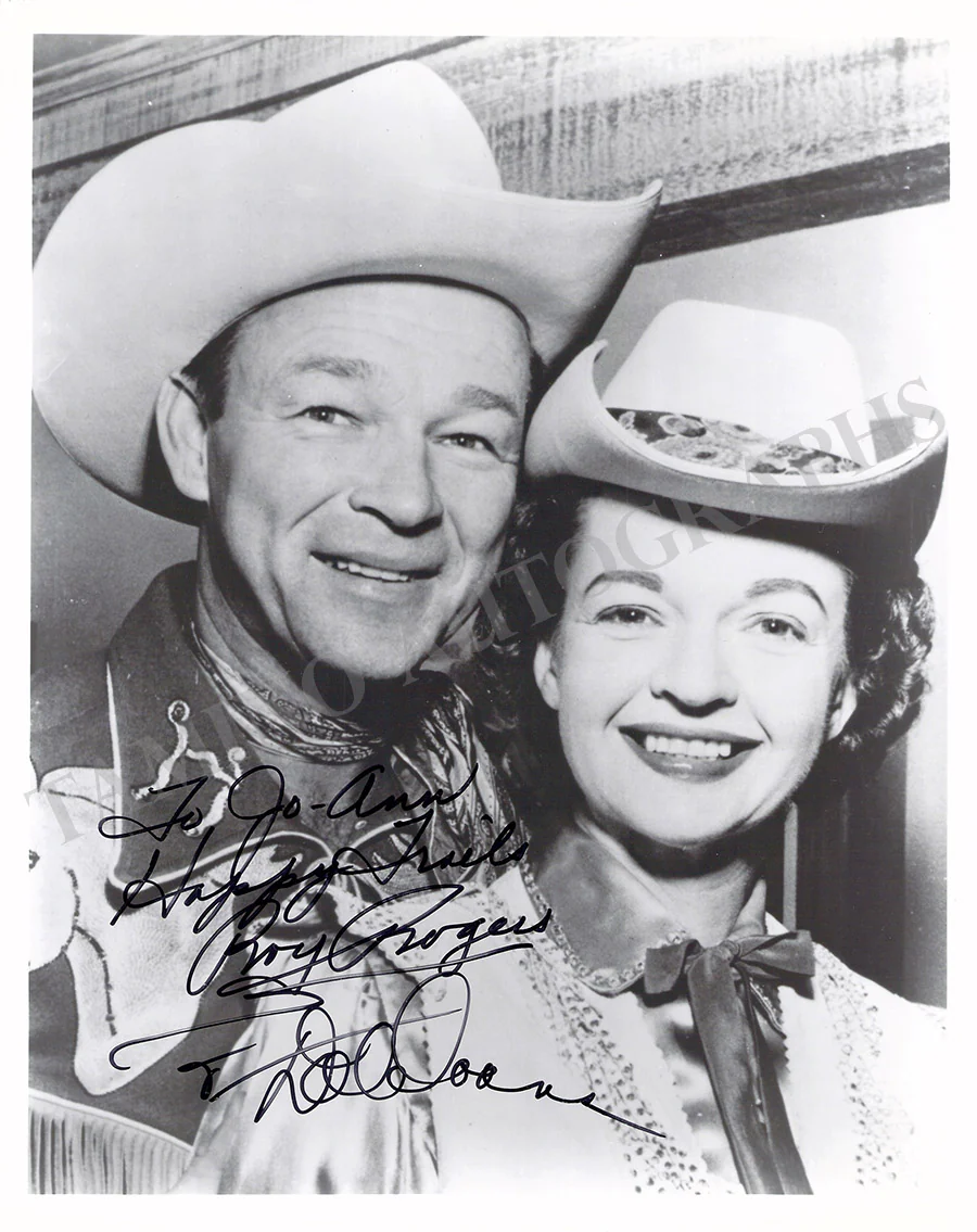 Rogers, Roy - Evans, Dale - Signed Photograph