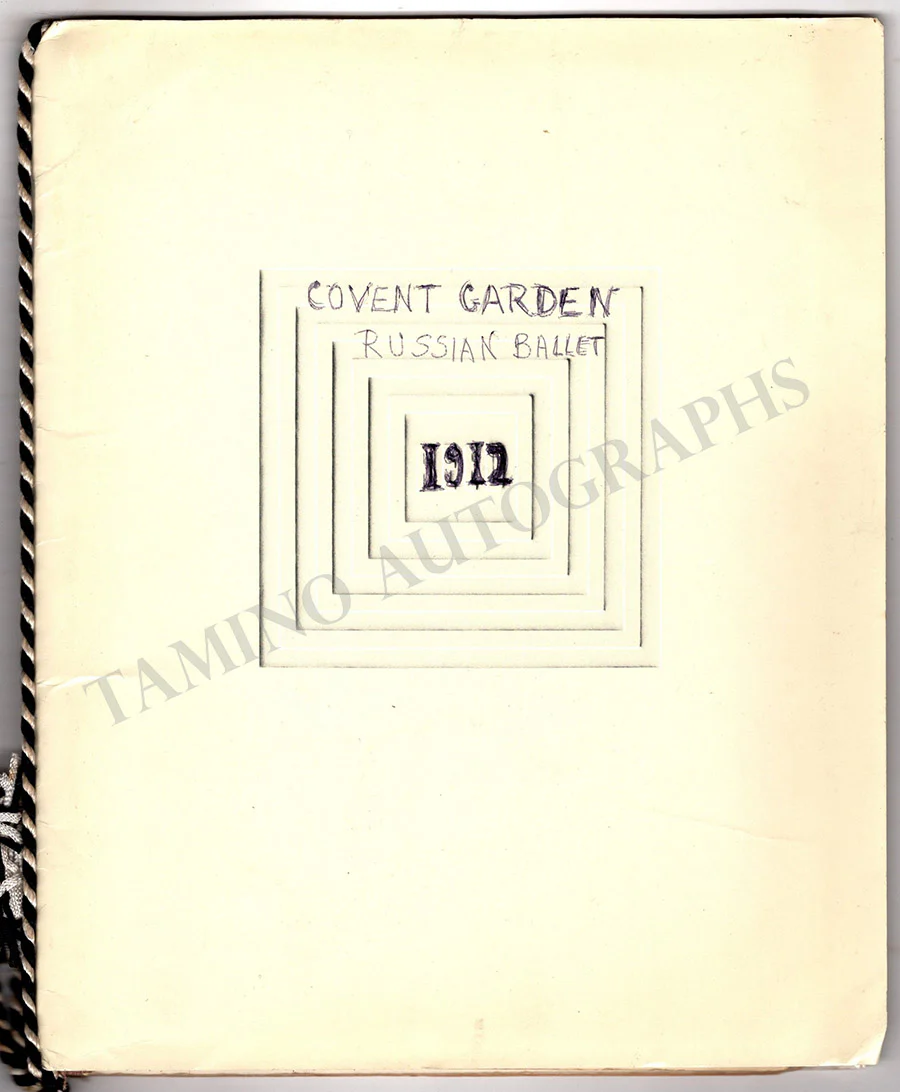 The Russian Ballet - Season Program 1912 at Royal Opera House - Image 4