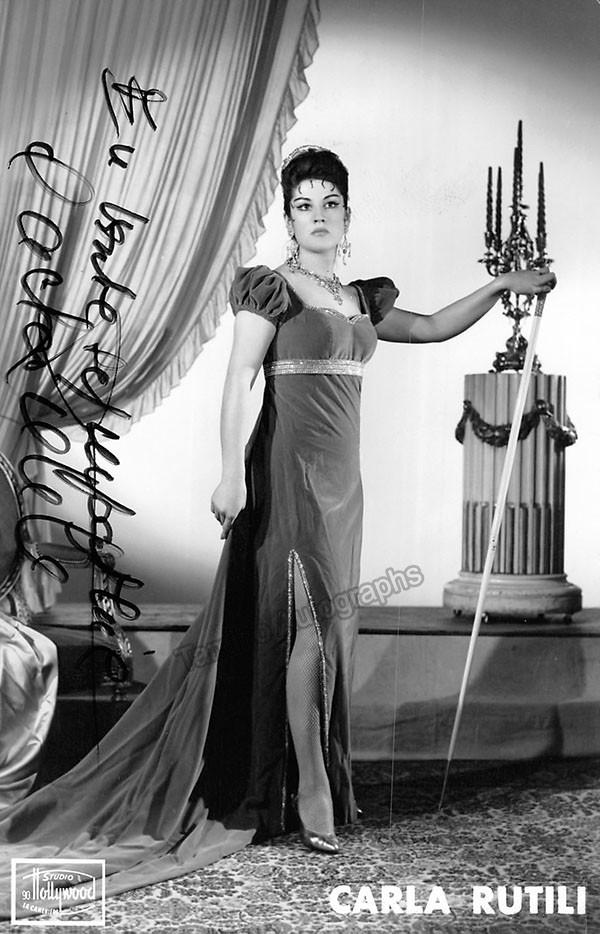RUTILI, Carla (Various Autographs) - Image 18