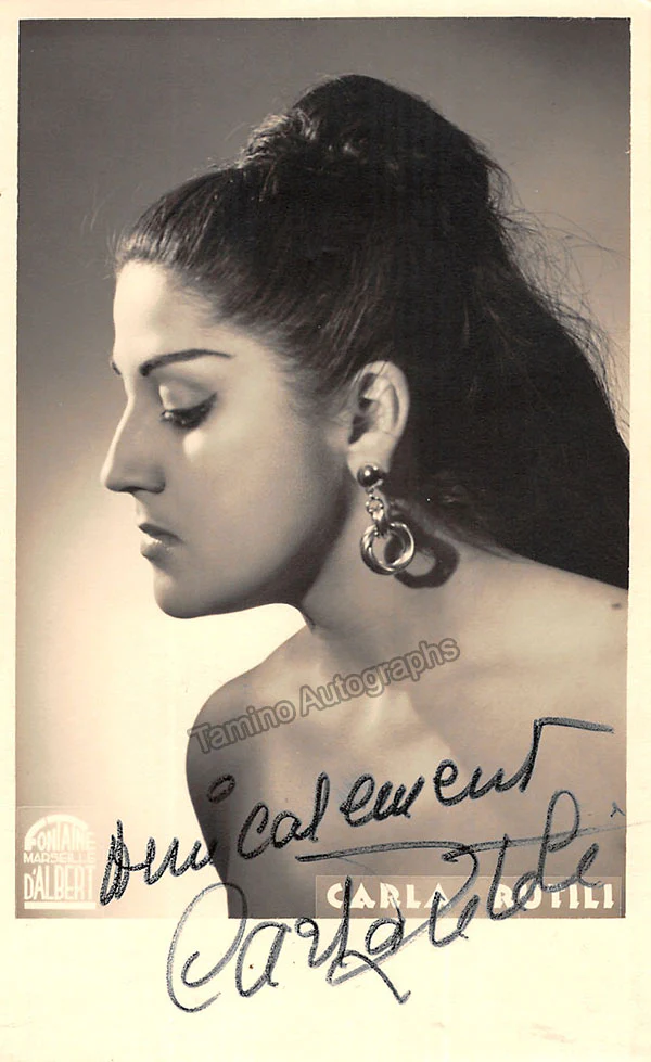 RUTILI, Carla (Various Autographs) - Image 4