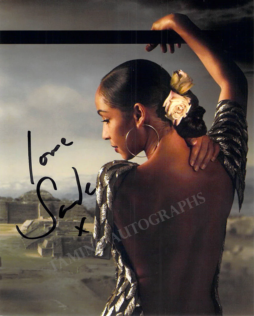 Sade - Signed Photograph