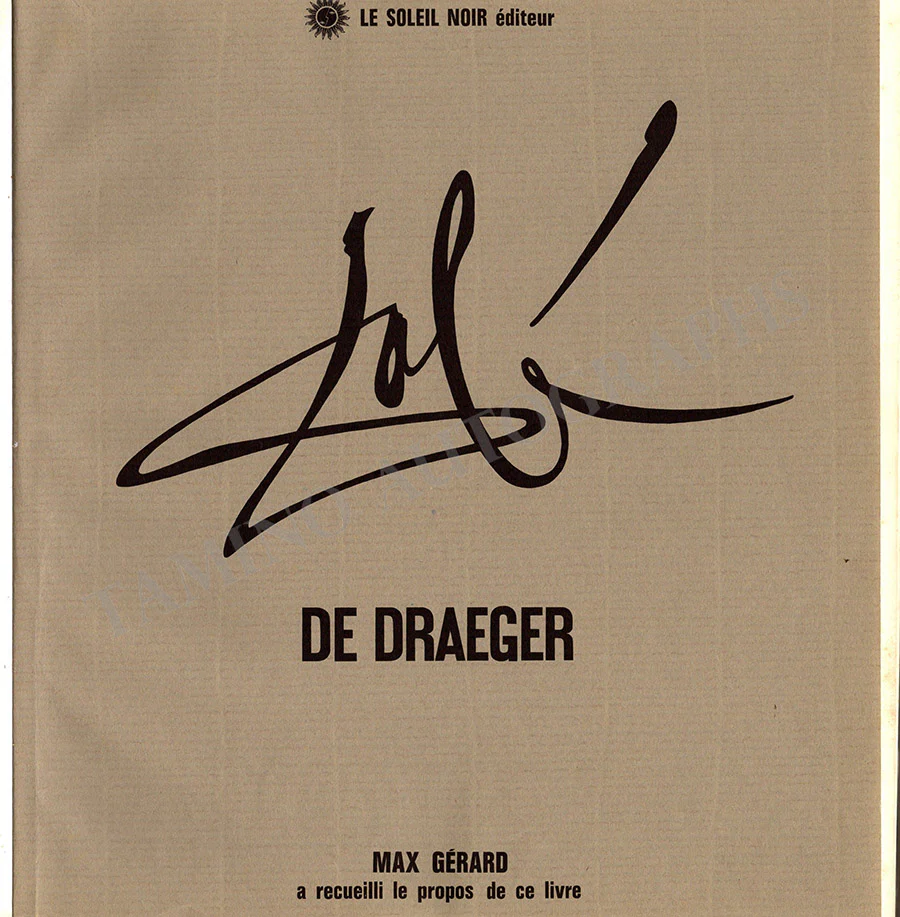 Dali, Salvador - Signed Book "Dali" - Image 3