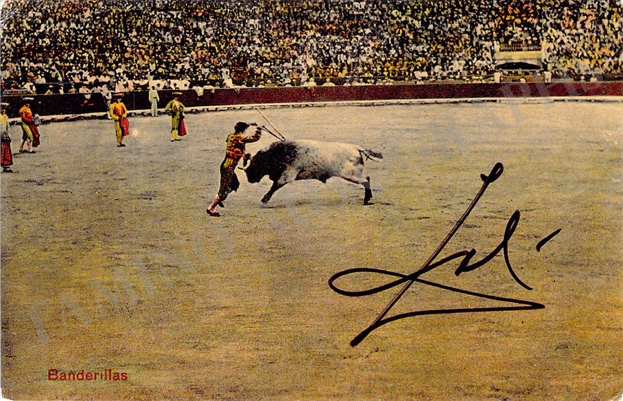 Dali, Salvador - Signed Postcard