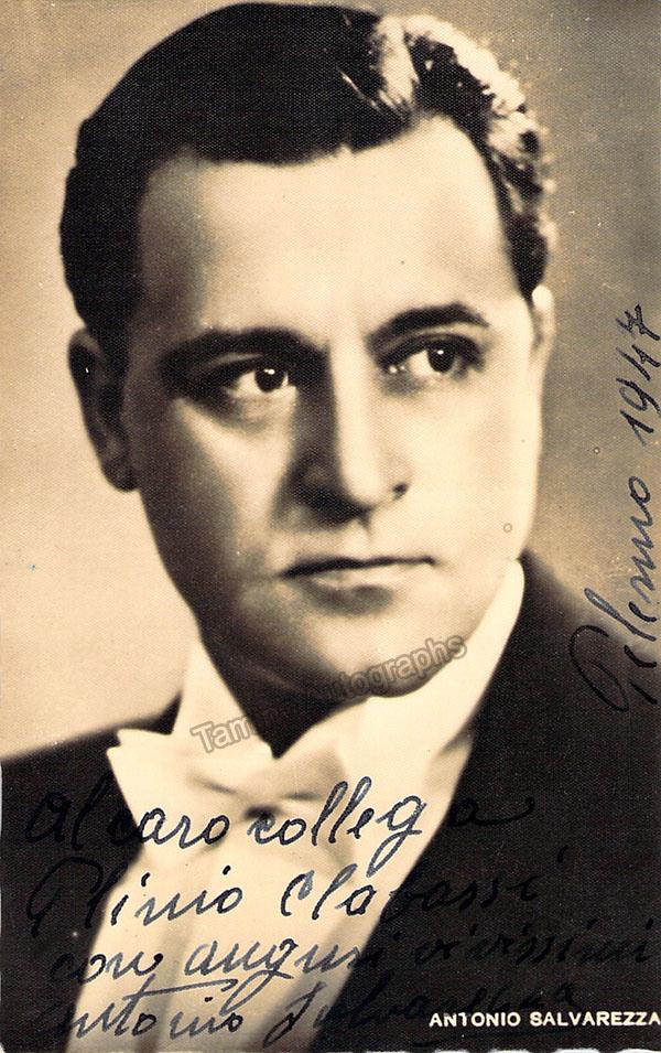 SALVAREZZA, Antonio (Various Autographs) - Image 3