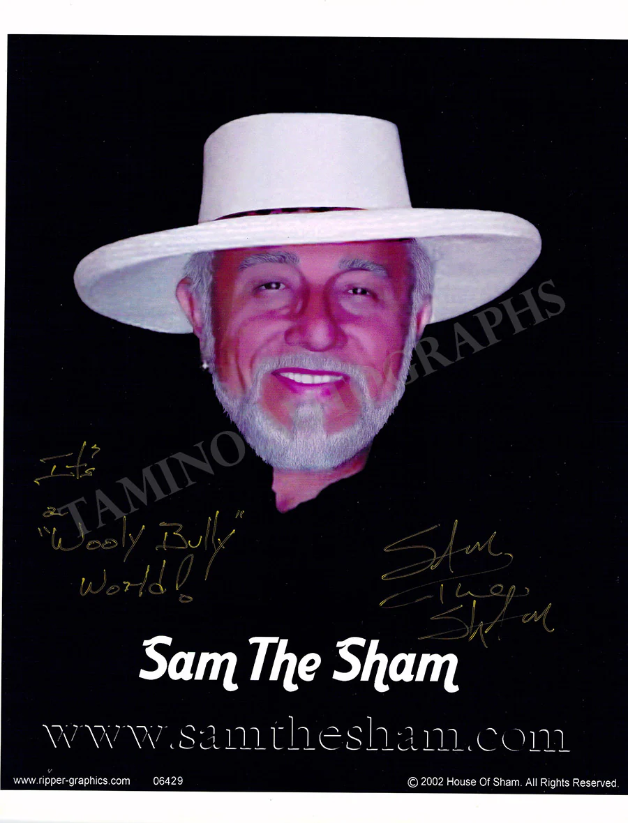 Sam The Sham - Signed Page