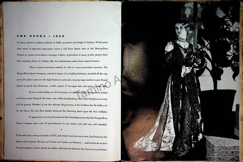 San Francisco War Memorial Opera House - Inaugural Night Program 1932 - Image 7