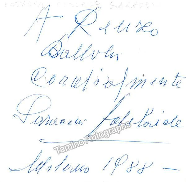 SARACENI, Adelaide (Various Autographs) - Image 2