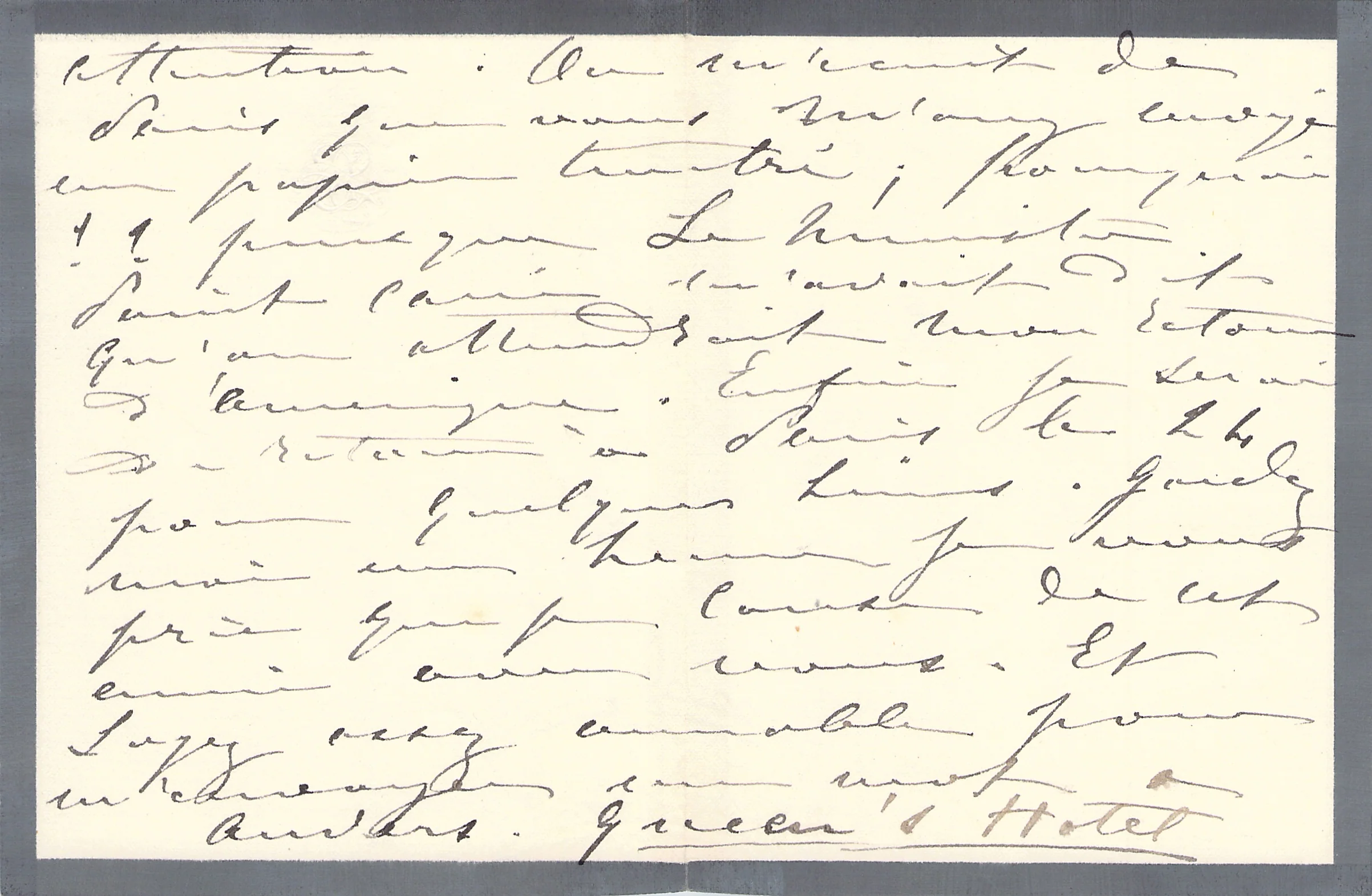 Bernhardt, Sarah - Autograph Letter Signed 1899 & Photos - Image 2