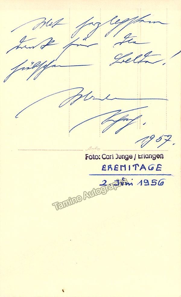 SCHECH, Marianne (Various Autographs) - Image 3