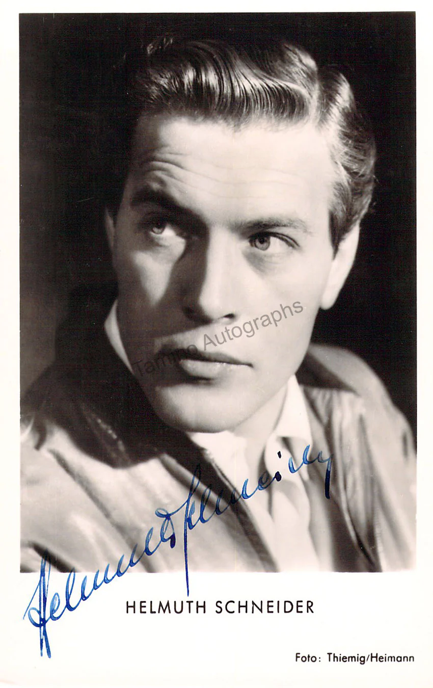 Schneider, Helmuth - Signed Photograph