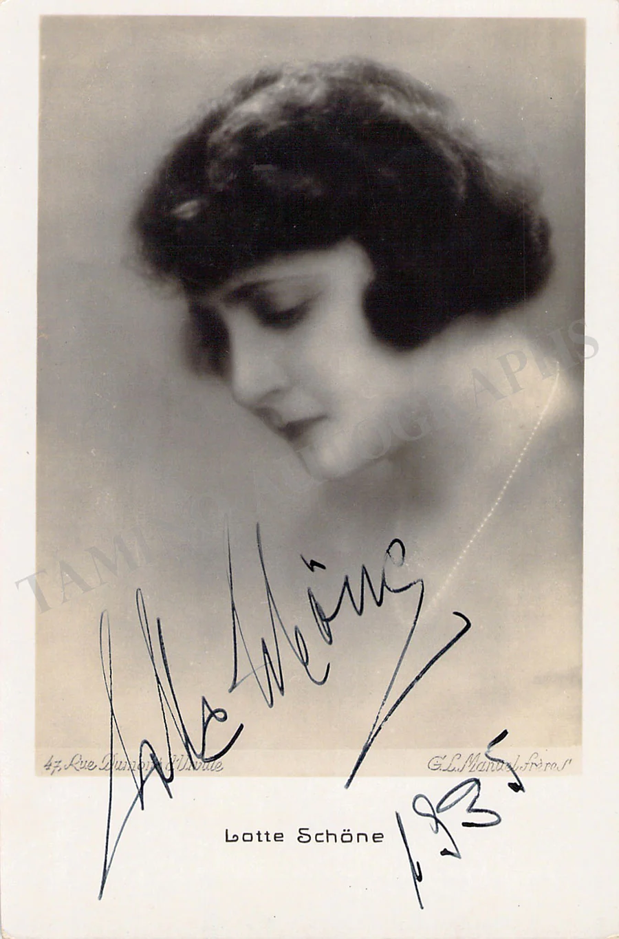 SCHONE, Lotte (Various Autographs) - Image 20