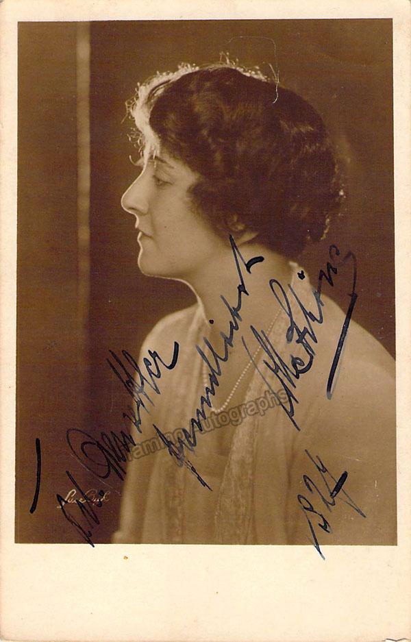 SCHONE, Lotte (Various Autographs) - Image 3