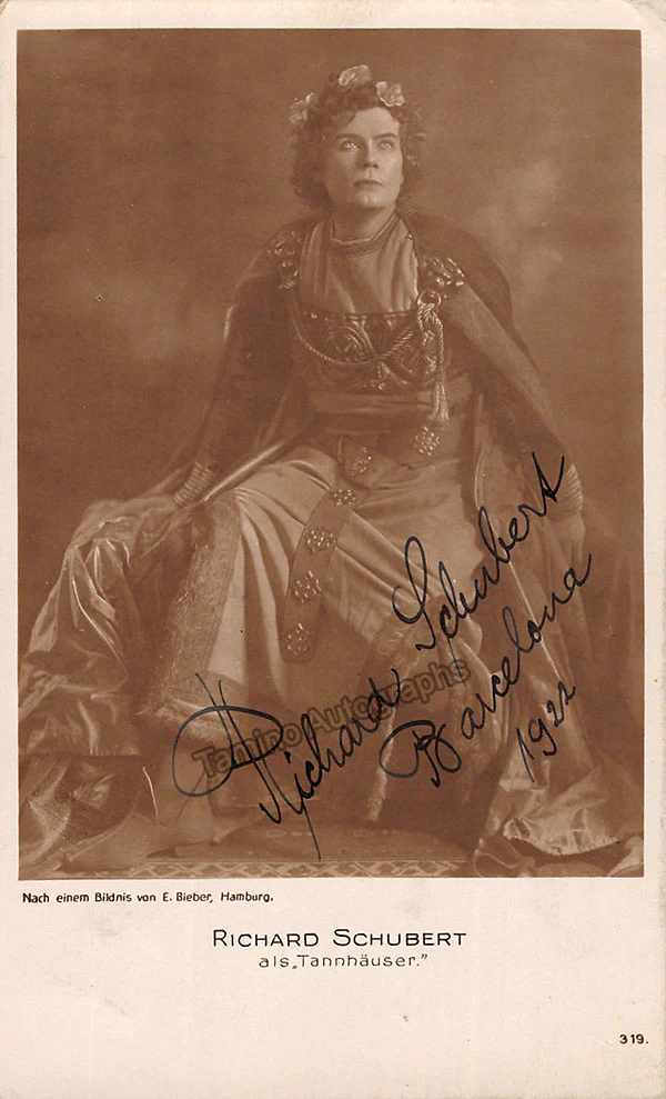 SCHUBERT, Richard (Various Autographs) - Image 10