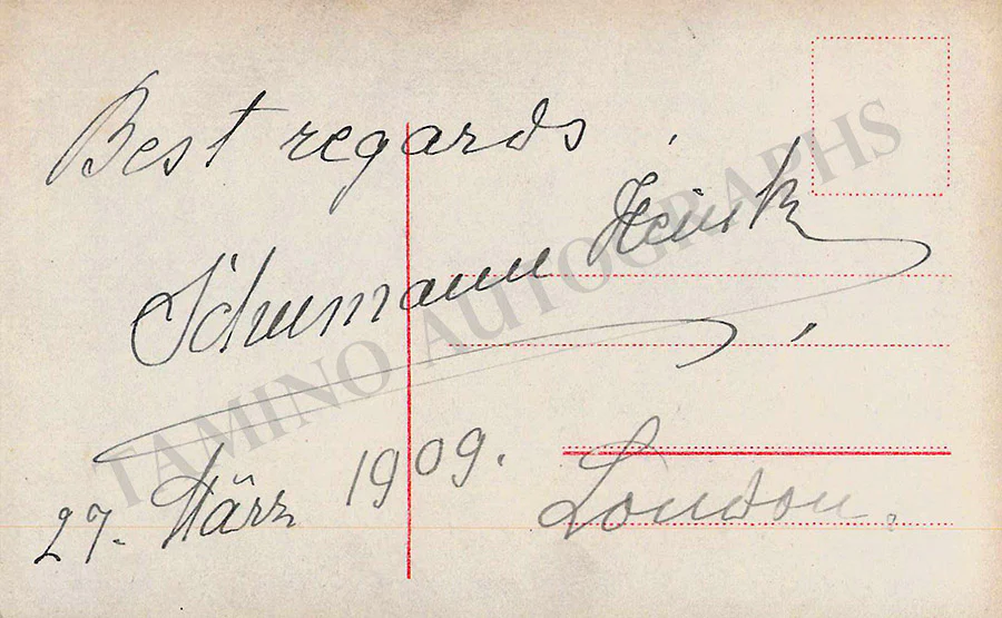 SCHUMANN-HEINK, Ernestine - Image 2
