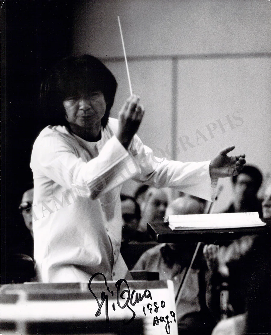 Ozawa, Seiji - Various Autographs - Image 3