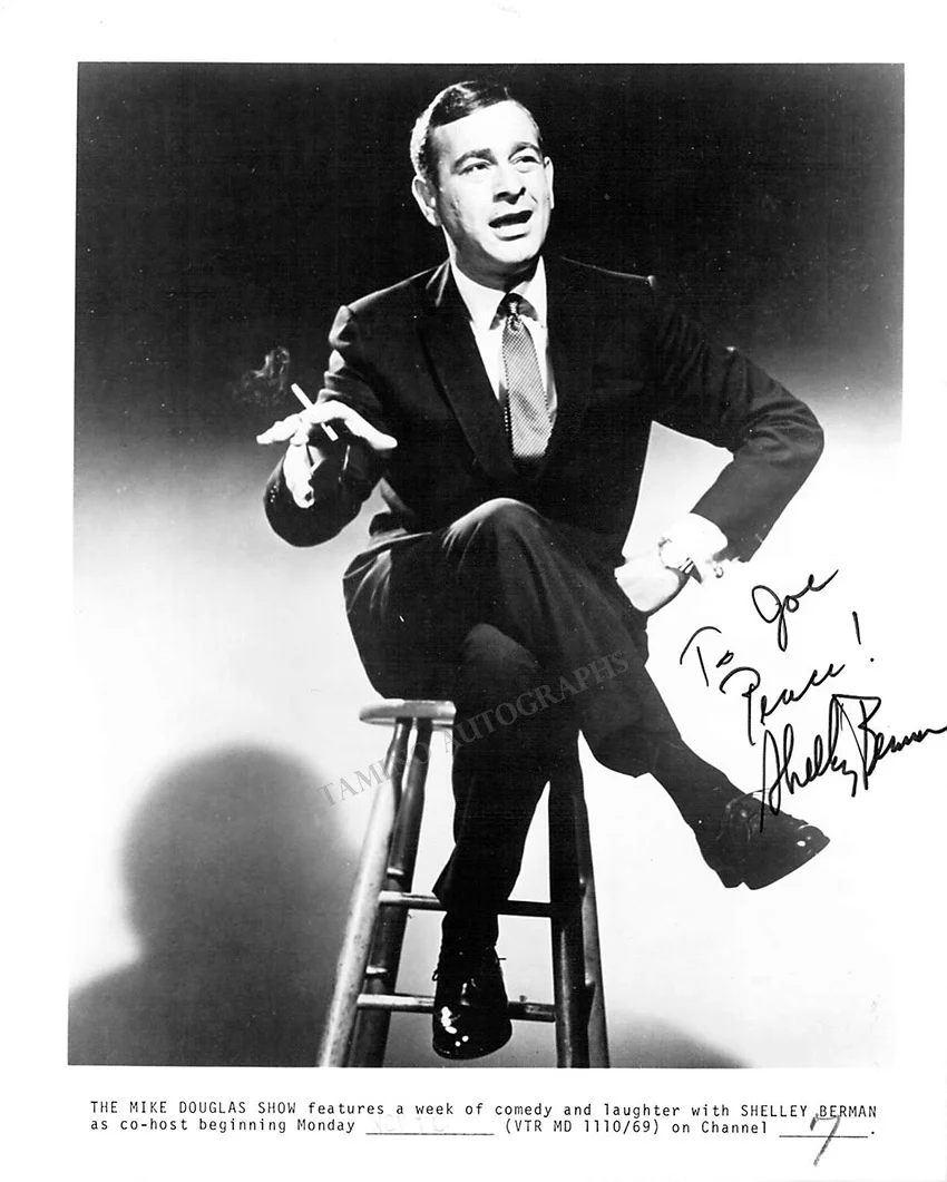 Berman, Shelley - Signed Photograph