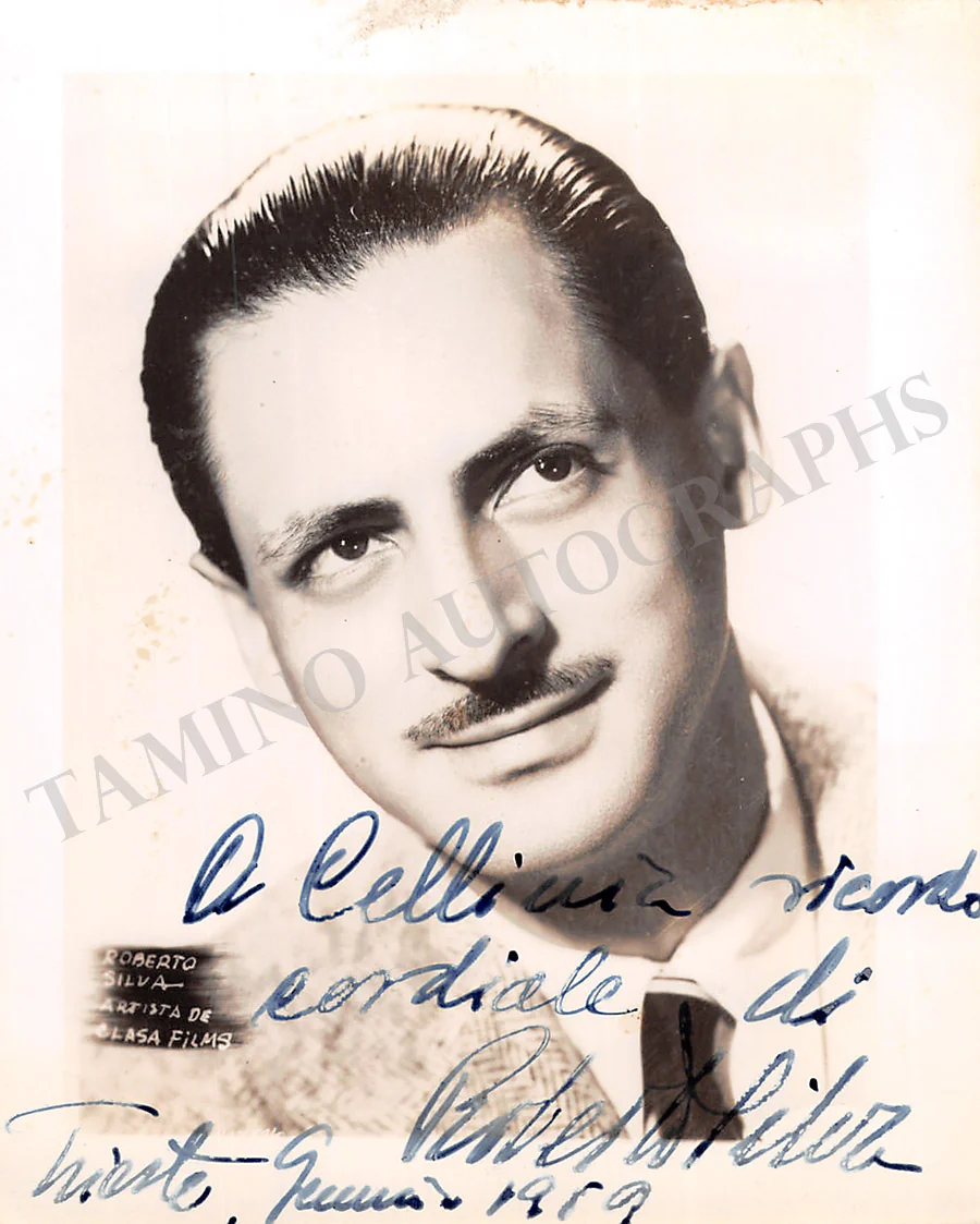 Silva, Roberto - Signed Photograph