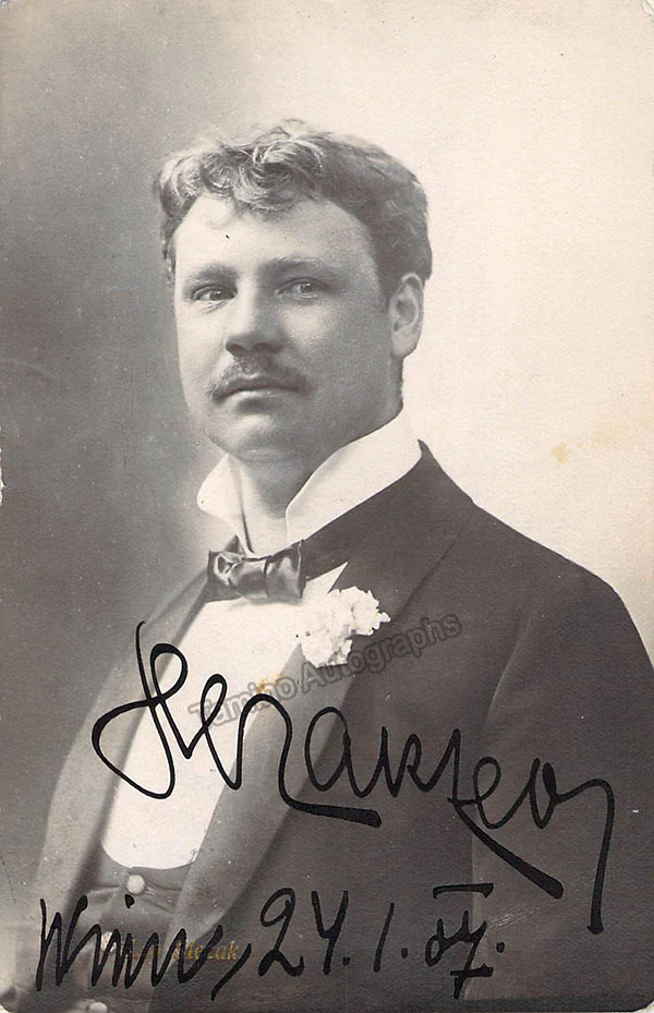 SLEZAK, Leo (Various Autographs)